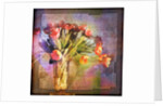 Vase of Tulips and Text by Anonymous