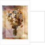 White Flowers in a Vase by Anonymous