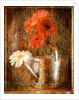 Gerbera Daisies in a Watering Can by Anonymous