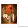 Gerbera Daisies in a Watering Can by Anonymous