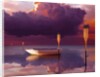 Cumulus Cloud, Rowboat, and Paddles by Anonymous
