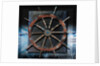 World Map and Ship's Wheel by Anonymous