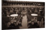 Empty Tables in Piazza San Marco by Anonymous