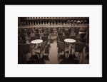 Empty Tables in Piazza San Marco by Anonymous