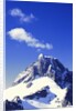 Snow Covered Mountain Peak by Anonymous