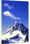 Snow Covered Mountain Peak by Anonymous