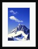 Snow Covered Mountain Peak by Anonymous
