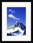Snow Covered Mountain Peak by Anonymous