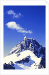 Snow Covered Mountain Peak by Anonymous