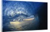 Inside Breaking Ocean Wave by Anonymous