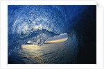 Inside Breaking Ocean Wave by Anonymous