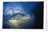 Inside Breaking Ocean Wave by Anonymous