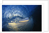 Inside Breaking Ocean Wave by Anonymous