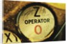 Operator Button on Telephone by Anonymous