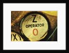 Operator Button on Telephone by Anonymous