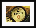 Operator Button on Telephone by Anonymous