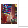 Hammocks and Serapes on Display in Market by Anonymous
