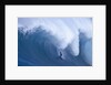 Surfer Riding Giant Wave by Anonymous