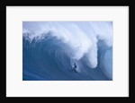Surfer Riding Giant Wave by Anonymous