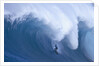 Surfer Riding Giant Wave by Anonymous