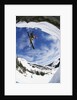 Skier Performing Jump by Anonymous