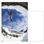 Skier Performing Jump by Anonymous