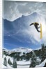 Snowboarder Performing Jump by Anonymous