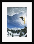 Snowboarder Performing Jump by Anonymous