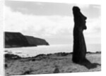 Moai by the Seashore by Anonymous