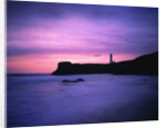 Yaquina Head Lighthouse at Sunset by Anonymous