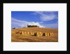 Hay Bales and Farmhouse in Val d'Orcia by Anonymous