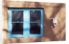 Skull and Window on Adobe Building by Anonymous