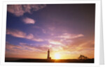 Sunset at Yaquina Head Lighthouse by Anonymous