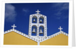 Church Bell Tower on Thira in Greece by Anonymous