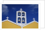 Church Bell Tower on Thira in Greece by Anonymous