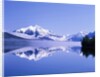 Mountains and Lake McDonald by Anonymous