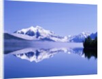 Mountains and Lake McDonald by Anonymous