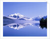 Mountains and Lake McDonald by Anonymous