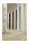 Columns Inside the Jefferson Memorial by Anonymous