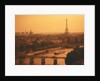 Paris and Eiffel Tower by Anonymous