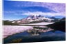 Mount Rainier Reflected in Pond by Anonymous