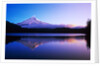 Lake near Mount Hood by Anonymous