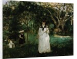 Chasing Butterflies by Berthe Morisot