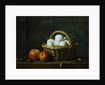 Basket of Eggs by Henri Horace Rolland Delaporte