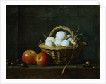 Basket of Eggs by Henri Horace Rolland Delaporte