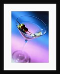 Martini with Olives by Anonymous