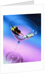 Martini with Olives by Anonymous