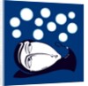 Cartoon of Man Blowing Bubbles by Anonymous