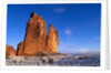 Courthouse Towers Rock Formation by Anonymous