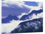 Mountains Shrouded by Clouds by Anonymous